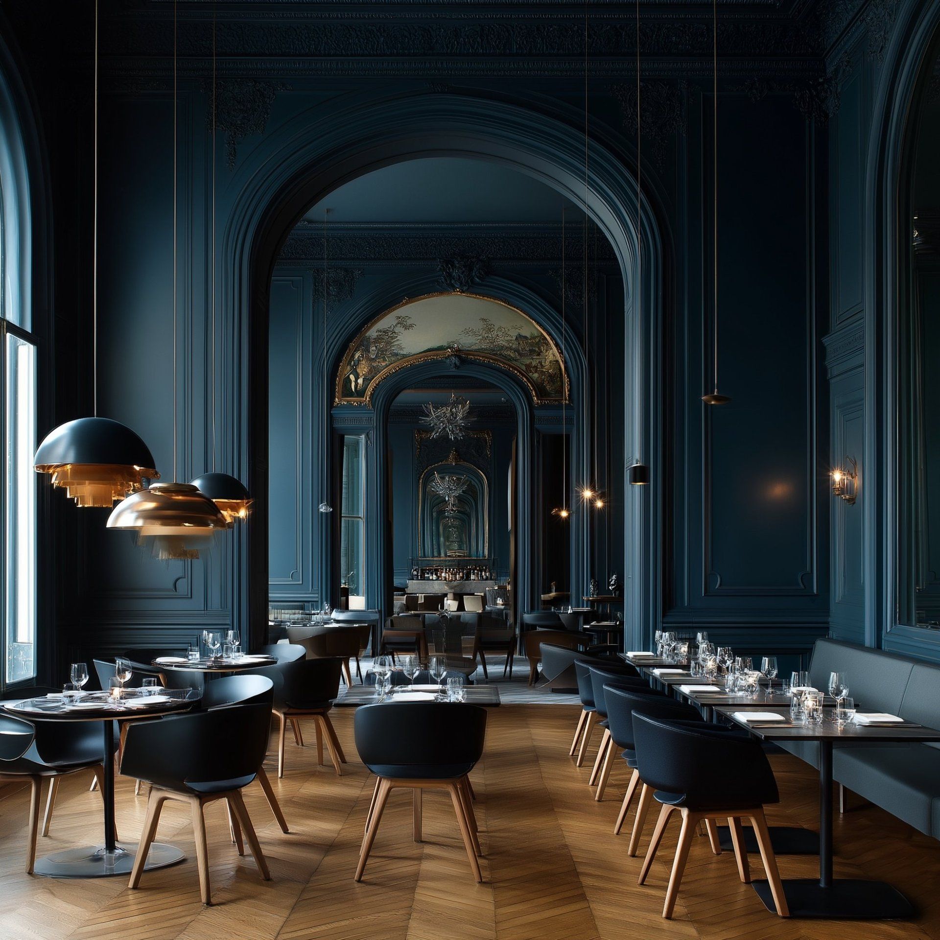 Low-lit restaurant interior — the craft of hospitality